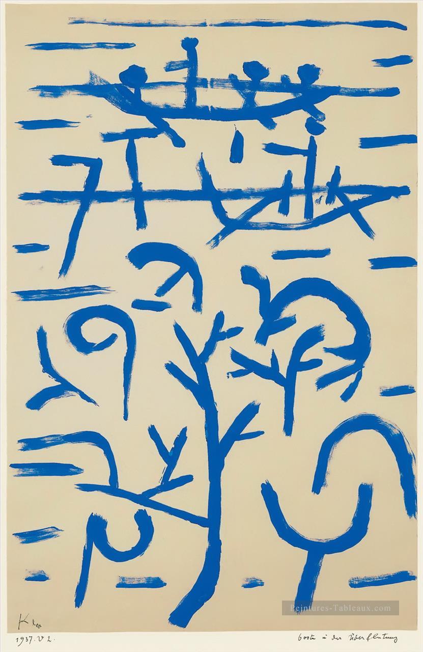 Bateaux dans le déluge Paul Klee Peintures à l'huile